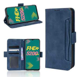 For Infinix Hot 11 Skin Feel Calf Pattern Leather Phone Case(Blue)