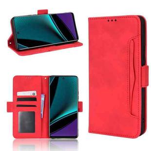 For Infinix Note 11 Pro Skin Feel Calf Pattern Leather Phone Case(Red)