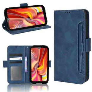 For Doogee S96 Pro Skin Feel Calf Pattern Leather Phone Case(Blue)