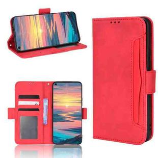 For Oukitel K9 Pro Skin Feel Calf Pattern Leather Phone Case(Red)