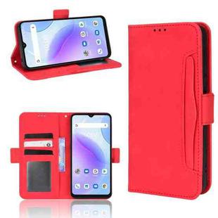 For Umidigi A11s Skin Feel Calf Pattern Leather Phone Case(Red)