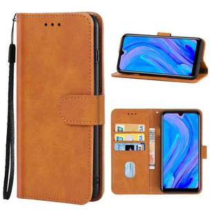 Leather Phone Case For Itel S15(Brown)