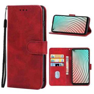 Leather Phone Case For Itel Vision 2(Red)