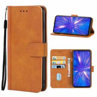 Leather Phone Case For ZTE Rakuten Big(Brown)