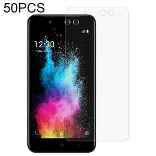 50 PCS 0.26mm 9H 2.5D Tempered Glass Film For Itel S32