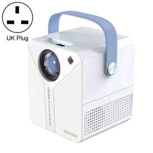 ZXL-Y8 Intelligent Portable HD 4K Projector, UK Plug, Specification: Phone Screen Version(White)