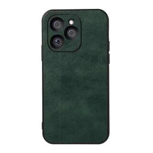 For Honor 60 SE Two-color Litchi Texture Phone Case(Green)