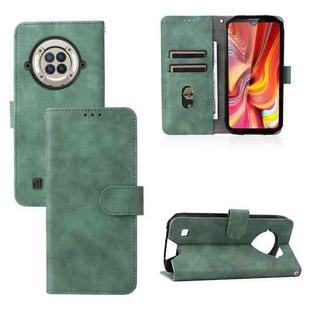 For DOOGEE S96 Pro Skin Feel Magnetic Buckle Calf Texture PU Phone Case(Green)