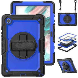 For Samsung Galaxy Tab A8 10.5 2021 X200 / X205 Silicone + PC Tablet Case(Blue + Black)
