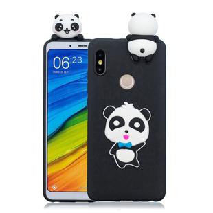 For Xiaomi Redmi Note 5 Pro 3D Cartoon Pattern Shockproof TPU Protective Case(Blue Bow Panda)