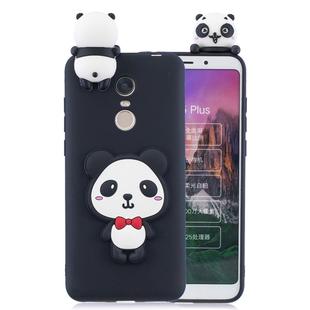 For Xiaomi Redmi 5 Plus 3D Cartoon Pattern Shockproof TPU Protective Case(Red Bow Panda)