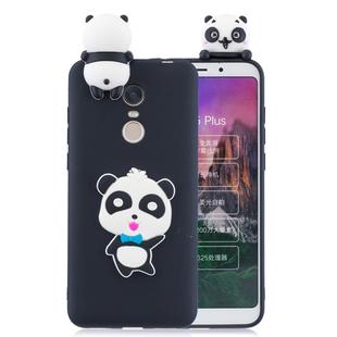 For Xiaomi Redmi 5 Plus 3D Cartoon Pattern Shockproof TPU Protective Case(Blue Bow Panda)