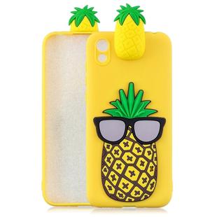 For Xiaomi Redmi 7A 3D Cartoon Pattern Shockproof TPU Protective Case(Big Pineapple)
