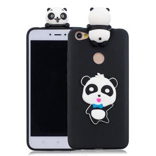 For Xiaomi Redmi Note 5A 3D Cartoon Pattern Shockproof TPU Protective Case(Blue Bow Panda)