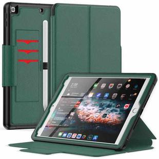Litchi Texture PU Leather Tablet Case For iPad Pro 11 2021 / 2020 / 2018 / 10.9(Green)