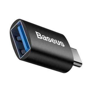 Baseus ZJJQ000001 Ingenuity Series USB-C / Type-C Male to USB 3.1 Female Mini OTG Adapter(Black)