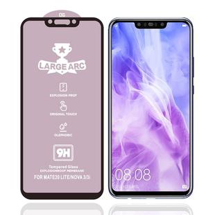 For Huawei nova 3 9H HD High Alumina Full Screen Tempered Glass Film