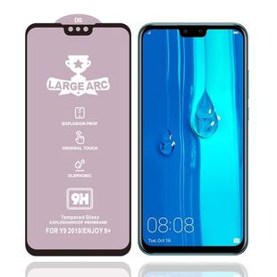 For Huawei Y9 (2019) 9H HD High Alumina Full Screen Tempered Glass Film