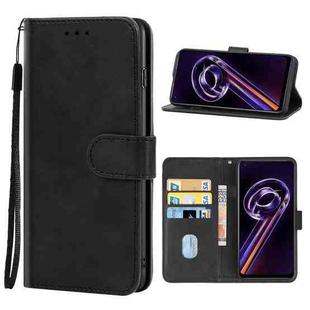 For OPPO Realme 9 Pro Leather Phone Case(Black)