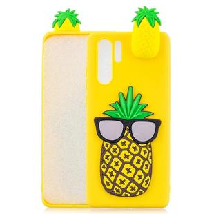 For Galaxy Note 10+ 3D Cartoon Pattern Shockproof TPU Protective Case(Big Pineapple)