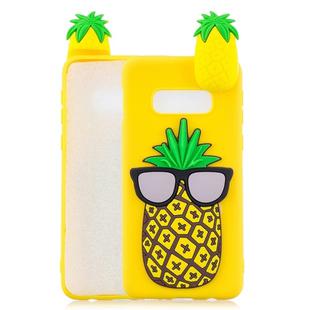 For Galaxy S10e 3D Cartoon Pattern Shockproof TPU Protective Case(Big Pineapple)