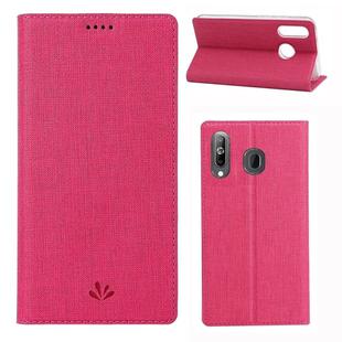 For Huawei Honor 9X & Honor 9X Premium ViLi Fingerprint HoleMagnet Horizontal Flip Shockproof TPU + PU Leather Protective Case  Card Slot & Holder(Pink)