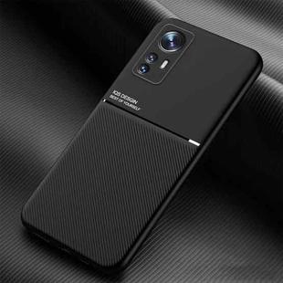 For Xiaomi 12 Pro Classic Tilt Magnetic Phone Case(Black)