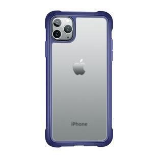 For iPhone 11 Pro JOYROOM McLaren Series Transparent Frosted Silicon + PC Protective Case(Blue)