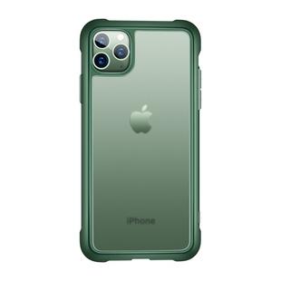 For iPhone 11 JOYROOM McLaren Series Transparent Frosted Silicon + PC Protective Case(Green)