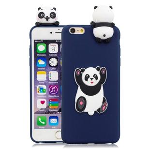 For iPhone 6 & 6s 3D Cartoon Pattern Shockproof TPU Protective Case(Panda)