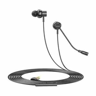 awei ES-180i In-ear E-sports Wired Earphone with Microphone(Black)