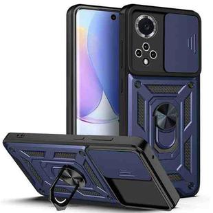 For Huawei nova 9 Sliding Camera Cover TPU+PC Phone Case(Blue)