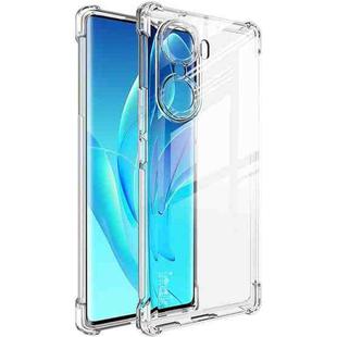 For Honor 60 5G imak All-inclusive Shockproof Airbag TPU Case with Screen Protector(Transparent)