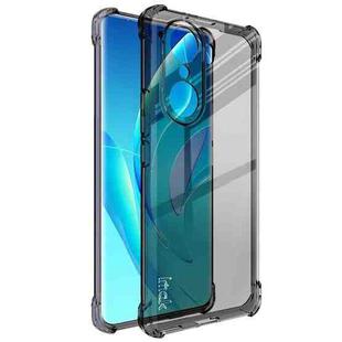 For Honor 60 Pro 5G imak All-inclusive Shockproof Airbag TPU Case with Screen Protector(Transparent Black)