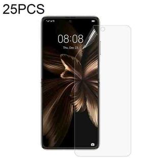25 PCS Full Screen Protector Explosion-proof Hydrogel Film For Huawei P50 Pocket (Front Film)