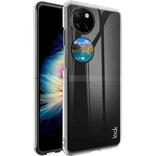 For Huawei P50 Pocket imak Wing II Wear-resisting Crystal Protective Case(Transparent)