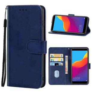Leather Phone Case For Honor 7A Pro(Blue)