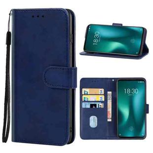 Leather Phone Case For Meizu 16s Pro(Blue)