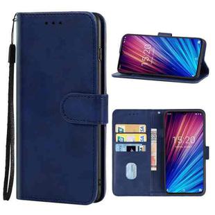 Leather Phone Case For UMIDIGI F1(Blue)