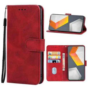 Leather Phone Case For vivo iQOO Neo5 S(Red)