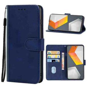 Leather Phone Case For vivo iQOO Neo5 S(Blue)