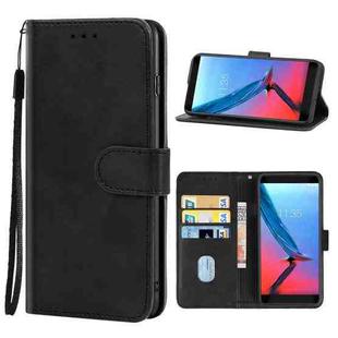 Leather Phone Case For ZTE Blade V9 Vita(Black)