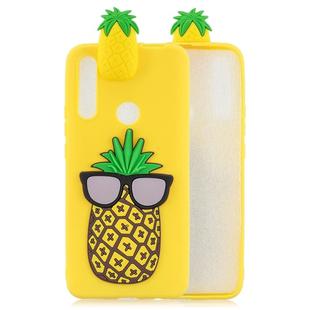 For Huawei P Smart Z 3D Cartoon Pattern Shockproof TPU Protective Case(Big Pineapple)