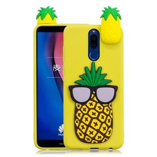 For Huawei Mate 10 Lite 3D Cartoon Pattern Shockproof TPU Protective Case(Big Pineapple)