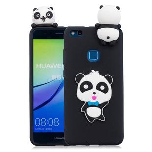 For Huawei P10 Lite 3D Cartoon Pattern Shockproof TPU Protective Case(Blue Bow Panda)