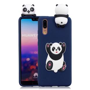 For Huawei P20 Pro 3D Cartoon Pattern Shockproof TPU Protective Case(Panda)