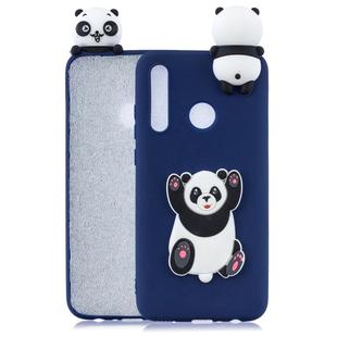 For Huawei P30 Lite 3D Cartoon Pattern Shockproof TPU Protective Case(Panda)