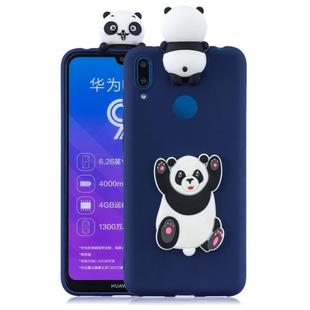 For Huawei Y7 2019 3D Cartoon Pattern Shockproof TPU Protective Case(Panda)