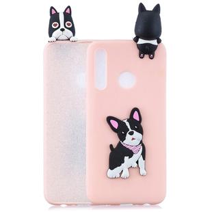 For Huawei Enjoy 9s 3D Cartoon Pattern Shockproof TPU Protective Case(Cute Dog)