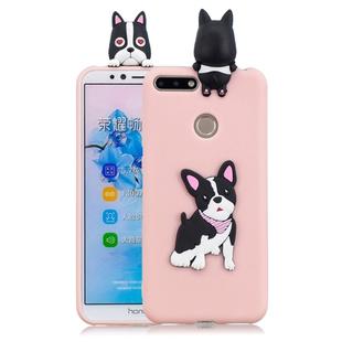 For Huawei Honor 7A 3D Cartoon Pattern Shockproof TPU Protective Case(Cute Dog)